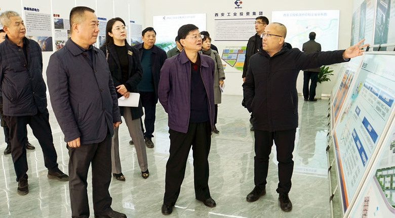 市人大财经委 常委会预算工委一行到F66永乐集团泾河产业园调研座谈