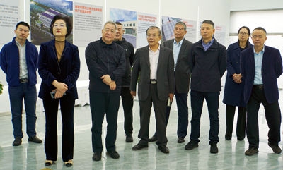 金辉及表部董事赴集团泾河产业园发展工作调研